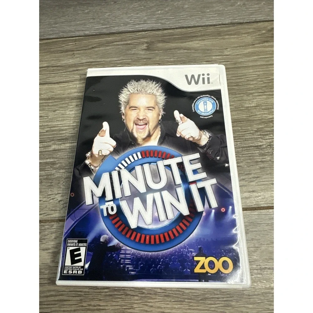 Minute to Win It‎ (Nintendo Wii, 2010) Guy Fieri